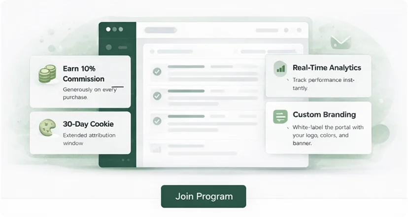 Business team collaborating on partner program strategy and reviewing performance data