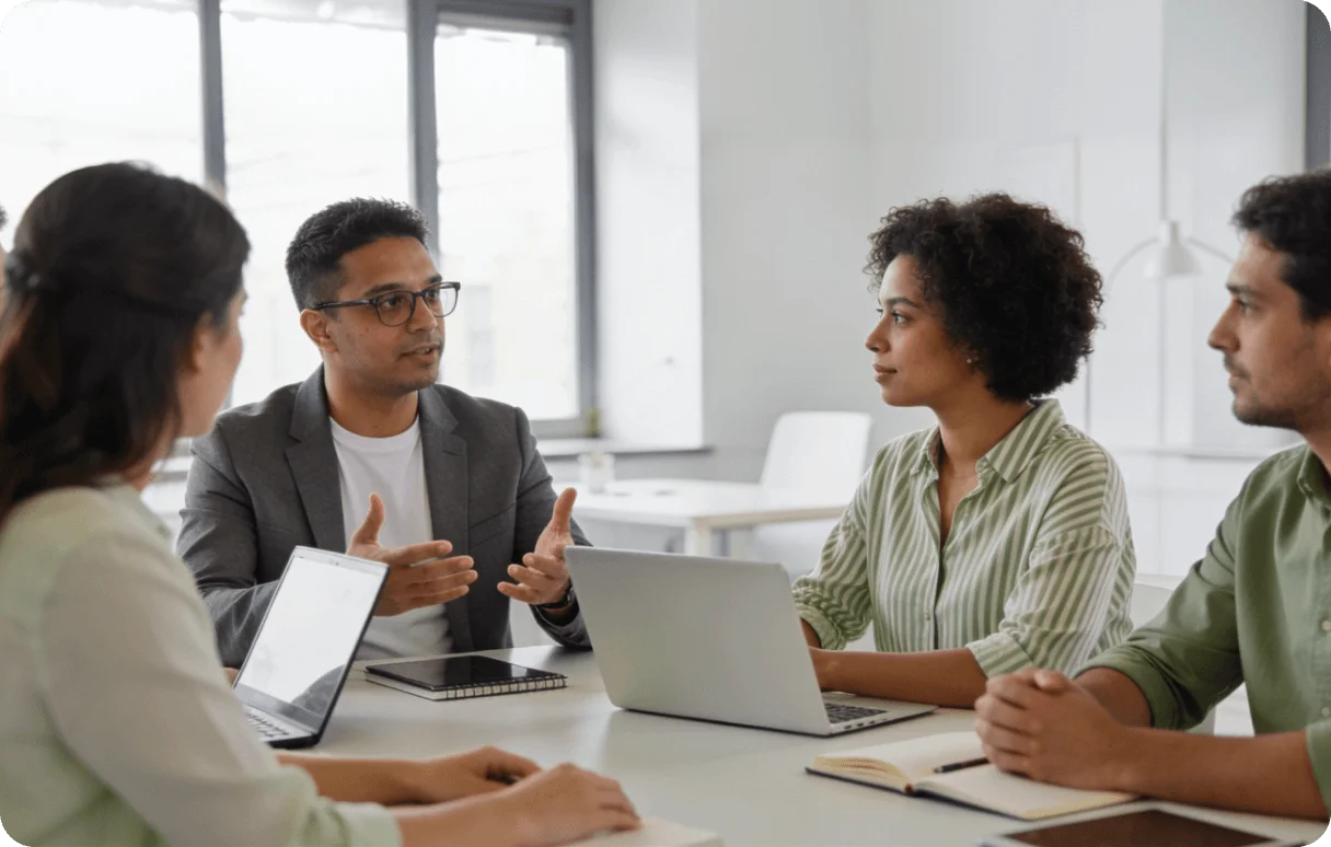 Enterprise analytics dashboard showing business data visualization