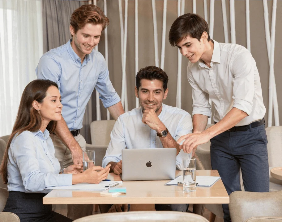 Enterprise onboarding partnership handshake